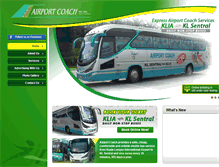 Tablet Screenshot of airportcoach.com.my